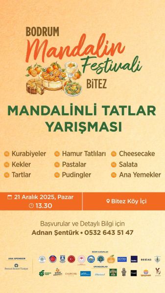 18. BODRUM MANDALİN FESTİVALİ 21 ARALIK’TA BİTEZ’DE
