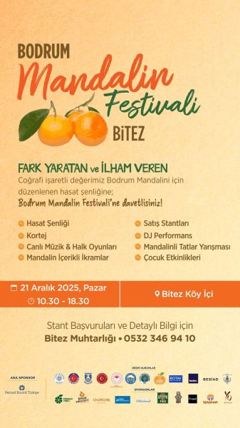 18. BODRUM MANDALİN FESTİVALİ 21 ARALIK’TA BİTEZ’DE
