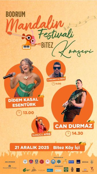 18. BODRUM MANDALİN FESTİVALİ 21 ARALIK’TA BİTEZ’DE