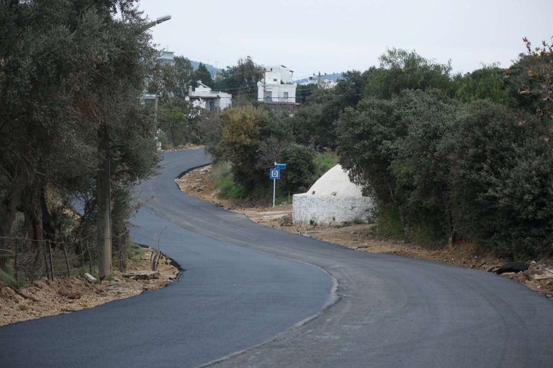 YAĞMUR ÖNCESİNDE ASFALT ÇALIŞMALARI TAMAMLANDI