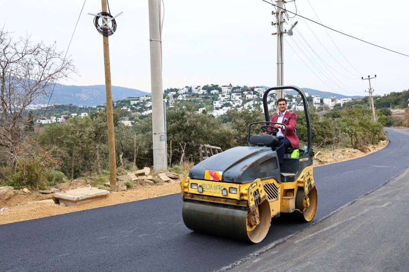 YAĞMUR ÖNCESİNDE ASFALT ÇALIŞMALARI TAMAMLANDI