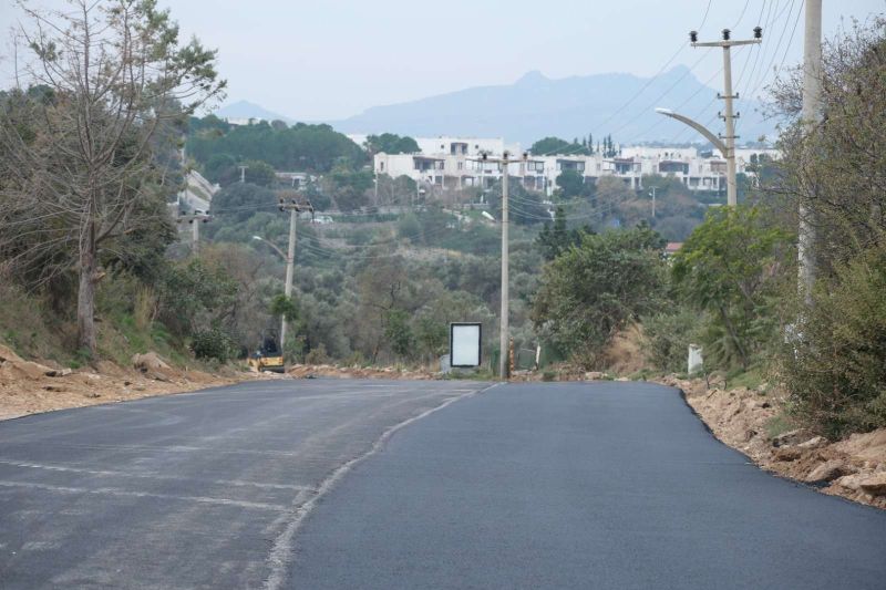 YAĞMUR ÖNCESİNDE ASFALT ÇALIŞMALARI TAMAMLANDI