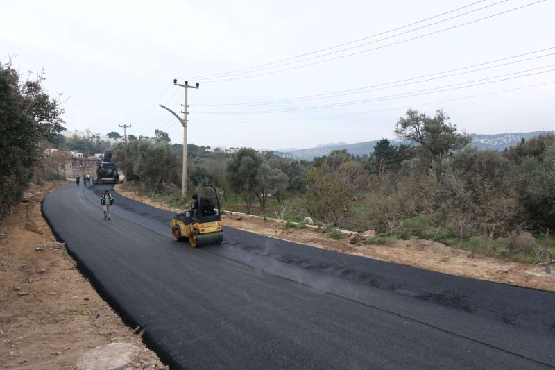 YAĞMUR ÖNCESİNDE ASFALT ÇALIŞMALARI TAMAMLANDI