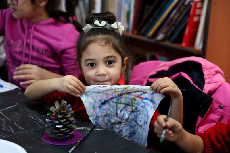 BELEDİYEDEN ÇOCUKLARA YÖNELİK YILBAŞI ATÖLYESİ