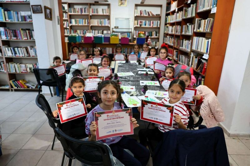 BELEDİYEDEN ÇOCUKLARA YÖNELİK YILBAŞI ATÖLYESİ