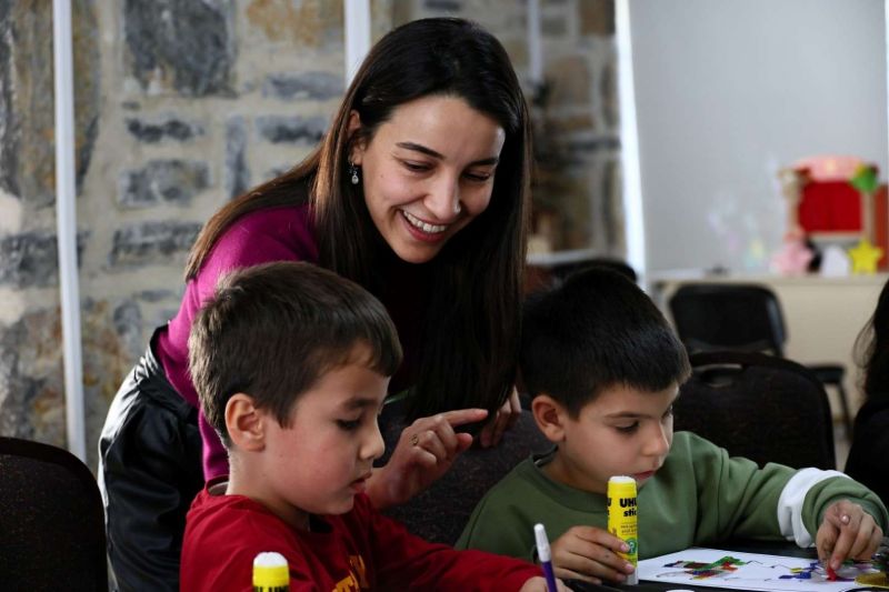 BELEDİYEDEN ÇOCUKLARA YÖNELİK YILBAŞI ATÖLYESİ