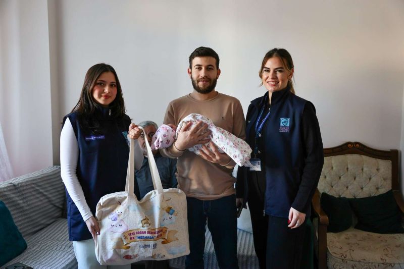 BODRUM’DA 2026’NIN İLK BEBEĞİ EYLÜL’E ANLAMLI ZİYARET