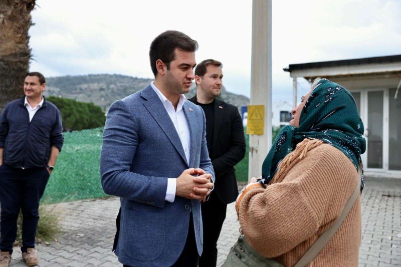 BAŞKAN MANDALİNCİ SAHA ZİYARETLERİNE DEVAM EDİYOR