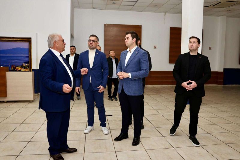 BAŞKAN MANDALİNCİ SAHA ZİYARETLERİNE DEVAM EDİYOR