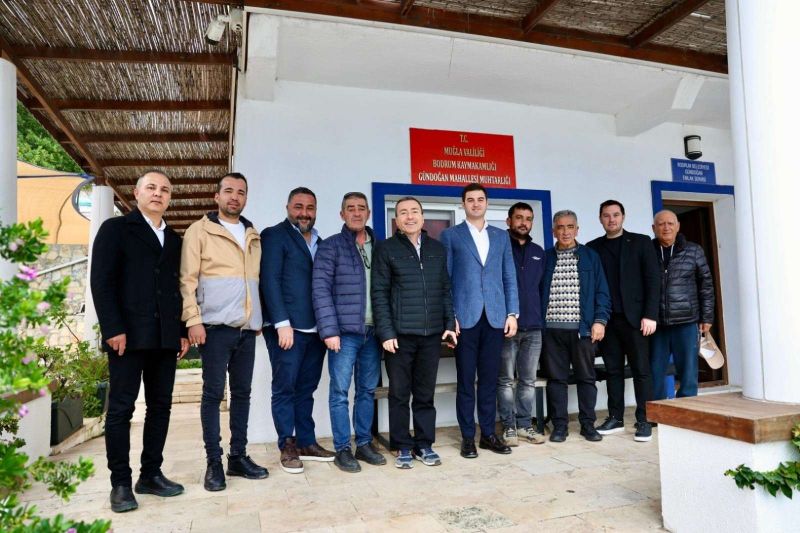 BAŞKAN MANDALİNCİ SAHA ZİYARETLERİNE DEVAM EDİYOR