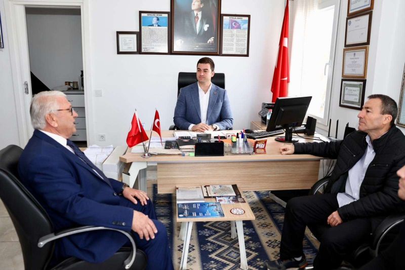 BAŞKAN MANDALİNCİ SAHA ZİYARETLERİNE DEVAM EDİYOR