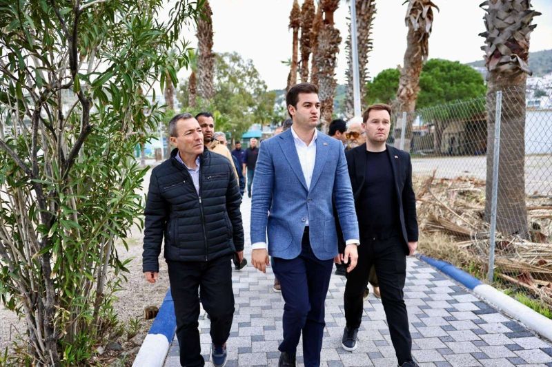 BAŞKAN MANDALİNCİ SAHA ZİYARETLERİNE DEVAM EDİYOR