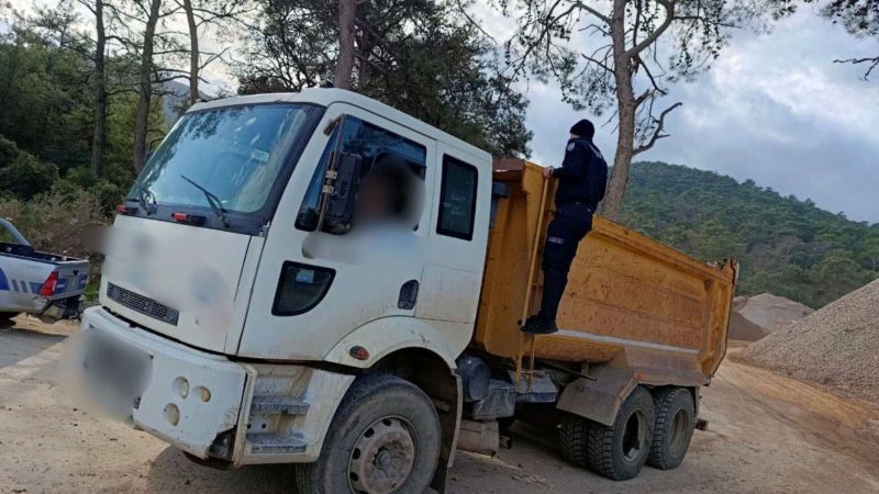 BODRUM’DA İNŞAAT ATIĞI DÖKENLERE 418 BİN TÜRK LİRASI CEZAİ İŞLEM