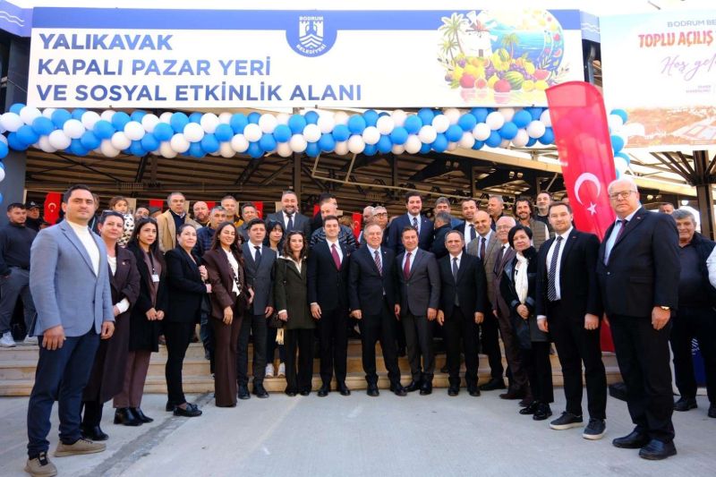 ÜÇ PROJENİN TOPLU AÇILIŞ TÖRENİ YAPILDI