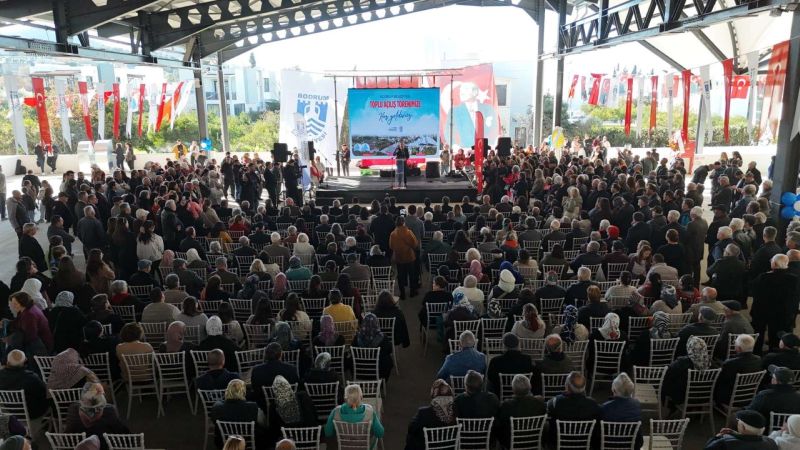 ÜÇ PROJENİN TOPLU AÇILIŞ TÖRENİ YAPILDI