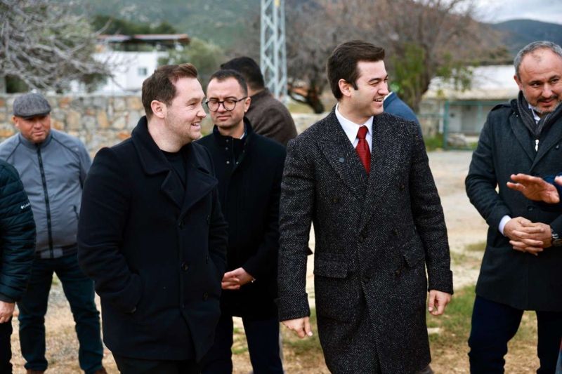 BAŞKAN MANDALİNCİ SAHA ZİYARETLERİNİ SÜRDÜRÜYOR