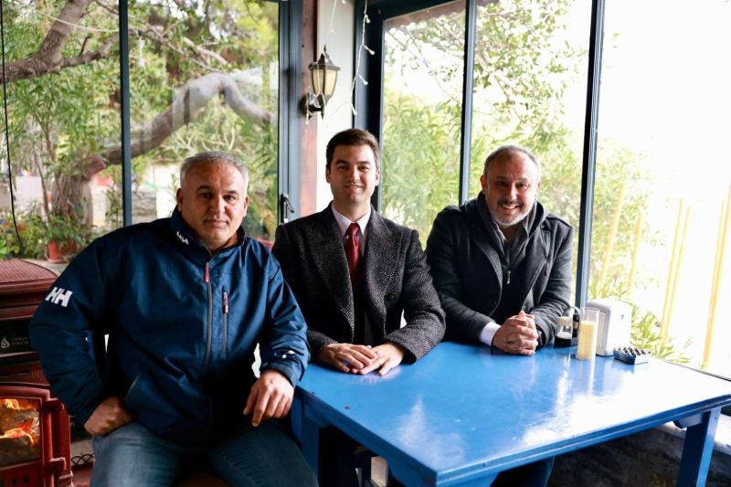 BAŞKAN MANDALİNCİ SAHA ZİYARETLERİNİ SÜRDÜRÜYOR