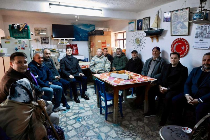 BAŞKAN MANDALİNCİ SAHA ZİYARETLERİNİ SÜRDÜRÜYOR