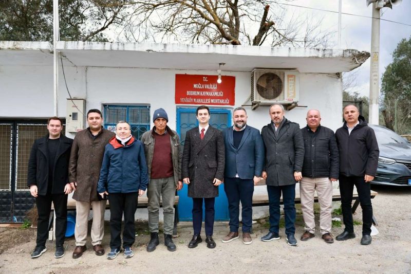 BAŞKAN MANDALİNCİ SAHA ZİYARETLERİNİ SÜRDÜRÜYOR