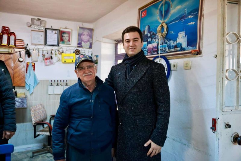 BAŞKAN MANDALİNCİ SAHA ZİYARETLERİNİ SÜRDÜRÜYOR