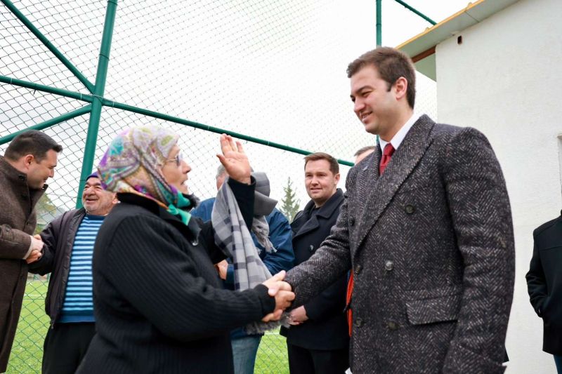 BAŞKAN MANDALİNCİ SAHA ZİYARETLERİNİ SÜRDÜRÜYOR