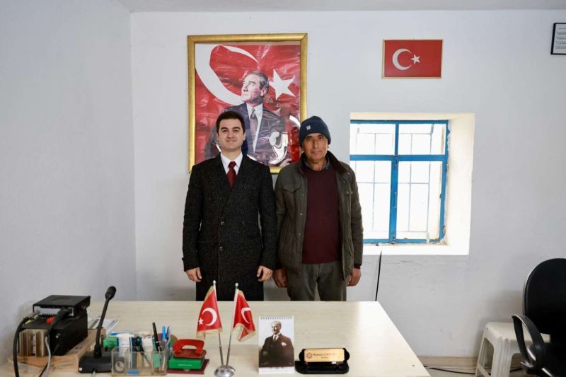 BAŞKAN MANDALİNCİ SAHA ZİYARETLERİNİ SÜRDÜRÜYOR