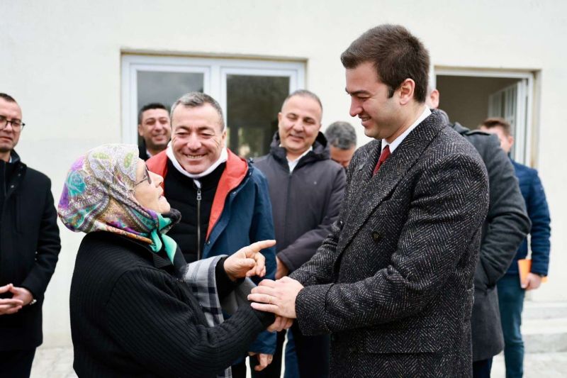 BAŞKAN MANDALİNCİ SAHA ZİYARETLERİNİ SÜRDÜRÜYOR