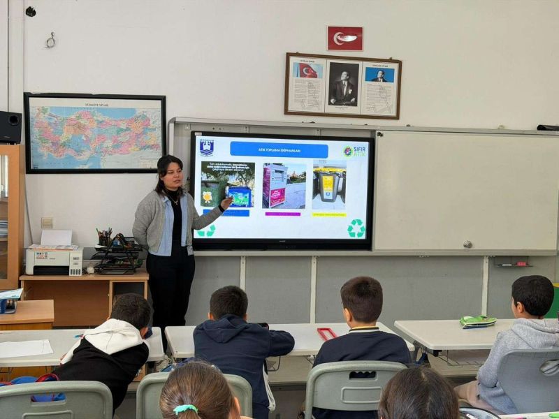 BELEDİYEDEN ÇOCUKLARA SIFIR ATIK EĞİTİMİ
