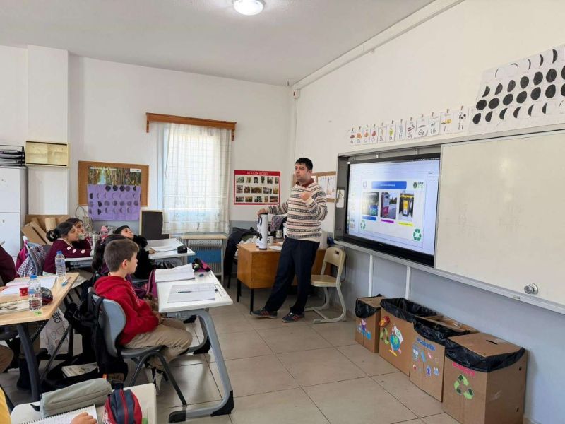 BELEDİYEDEN ÇOCUKLARA SIFIR ATIK EĞİTİMİ