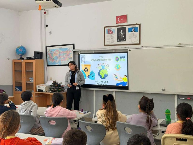 BELEDİYEDEN ÇOCUKLARA SIFIR ATIK EĞİTİMİ