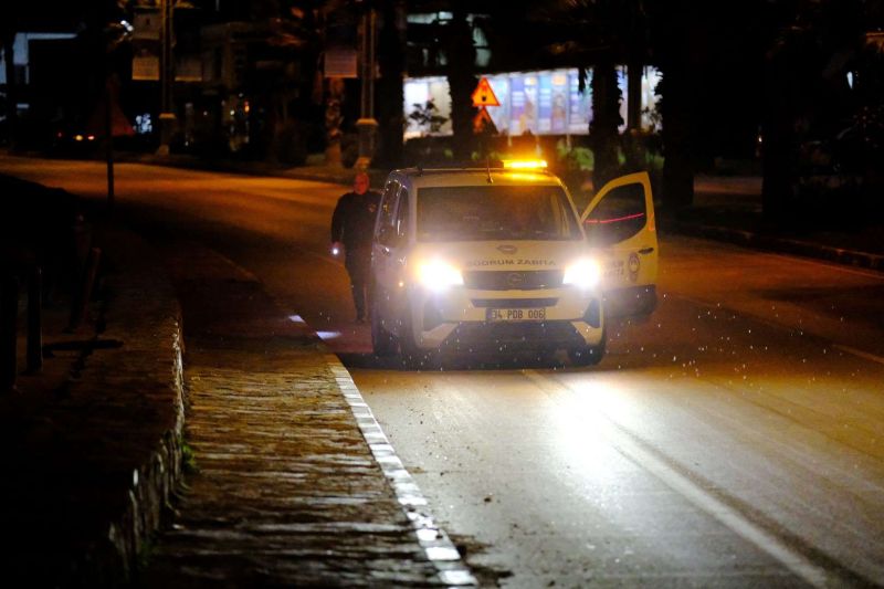 BODRUM BELEDİYESİ YAĞIŞ NÖBETİNDEYDİ