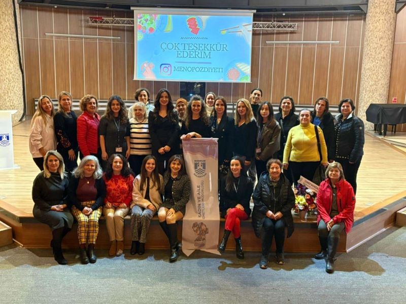 BODRUM’DA “MENOPOZDA BEDEN, BESLENME VE DENGE” ETKİNLİĞİ DÜZENLENDİ