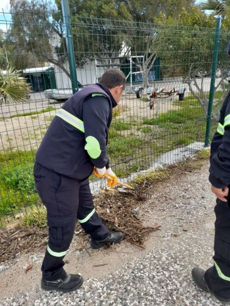 BELEDİYE EKİPLERİNDEN FIRTINA VE YAĞMUR SONRASI KAPSAMLI TEMİZLİK