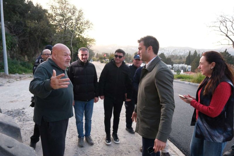 BERGAMUT CADDESİ YENİLENEN YÜZÜYLE HİZMETE AÇILIYOR