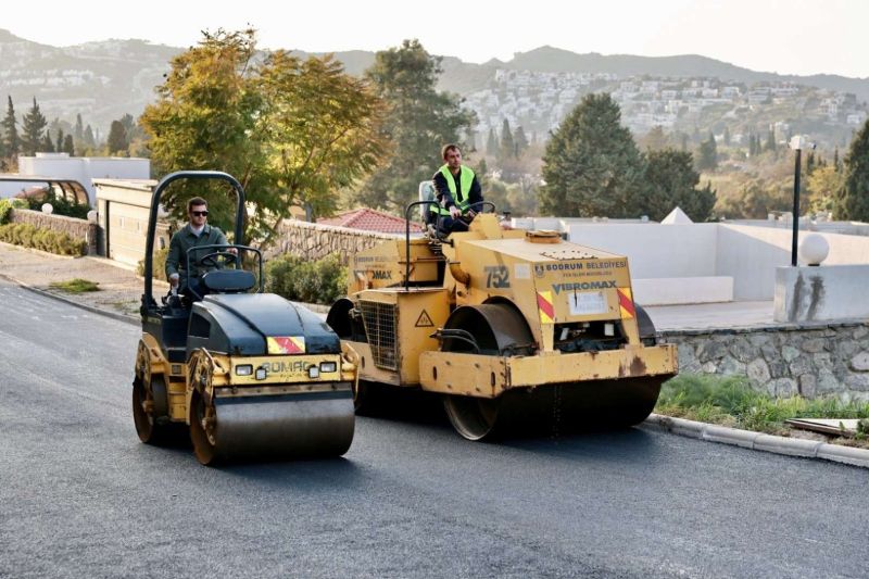 BERGAMUT CADDESİ YENİLENEN YÜZÜYLE HİZMETE AÇILIYOR