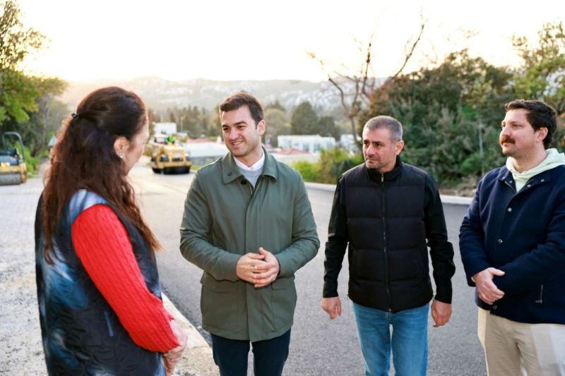 BERGAMUT CADDESİ YENİLENEN YÜZÜYLE HİZMETE AÇILIYOR