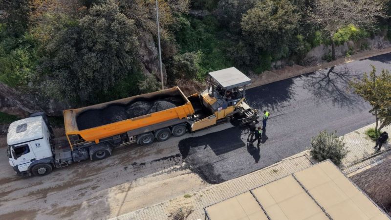 BERGAMUT CADDESİ YENİLENEN YÜZÜYLE HİZMETE AÇILIYOR