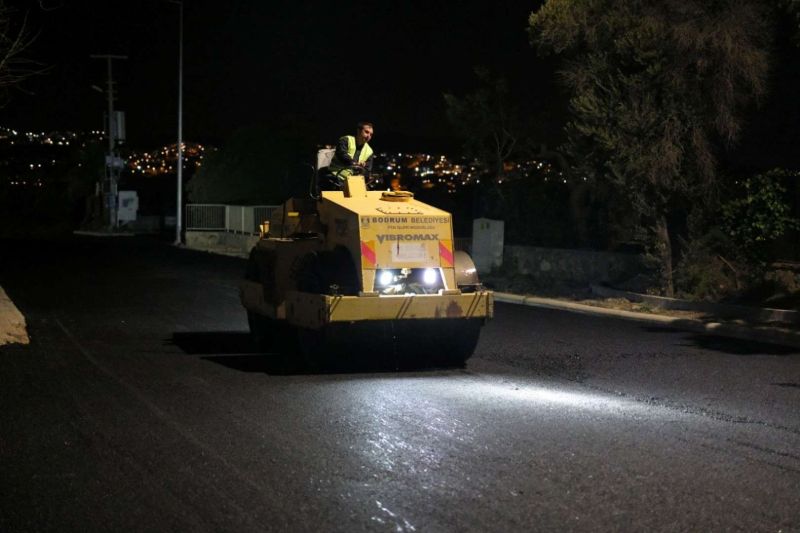 BERGAMUT CADDESİ YENİLENEN YÜZÜYLE HİZMETE AÇILIYOR