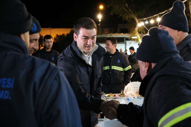 BAŞKAN MANDALİNCİ KADEME’DE SAHURA KATILDI