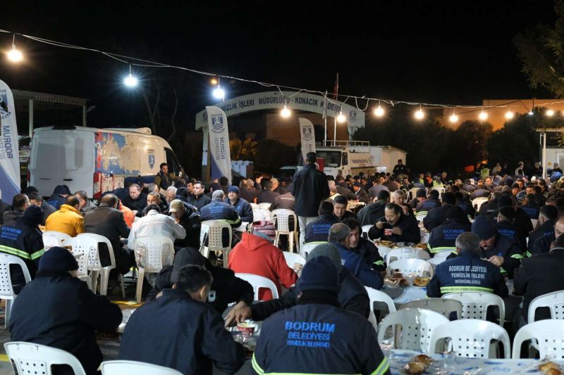 BAŞKAN MANDALİNCİ KADEME’DE SAHURA KATILDI