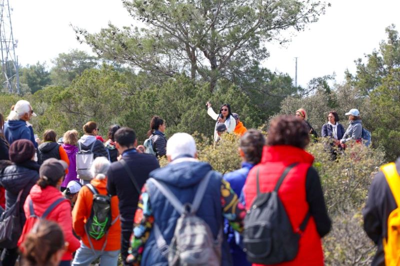 KÜLTÜR VE DOĞA YÜRÜYÜŞLERİ KIŞLADAĞ’DA DEVAM ETTİ