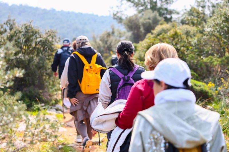 KÜLTÜR VE DOĞA YÜRÜYÜŞLERİ KIŞLADAĞ’DA DEVAM ETTİ