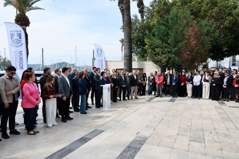 BODRUM BELEDİYESİNDE BAYRAMLAŞMA