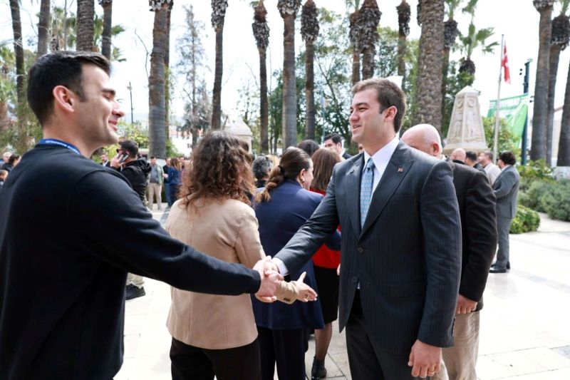 BODRUM BELEDİYESİNDE BAYRAMLAŞMA