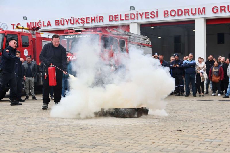 YANGIN GÜVENLİĞİ BİLİNCİ ARTIRILIYOR