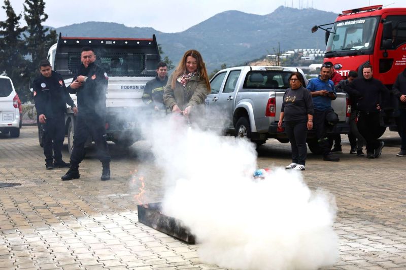 YANGIN GÜVENLİĞİ BİLİNCİ ARTIRILIYOR