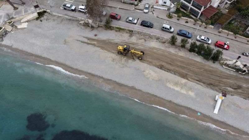 BODRUM BELEDİYESİ PLAJLARI YAZA HAZIRLIYOR