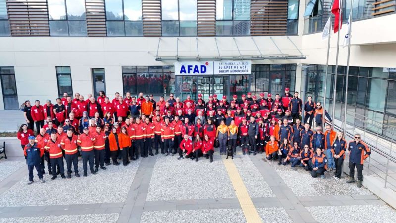 BODRUM BELEDİYESİ BAK EKİBİNE AFAD AKREDİTASYON ARMASI