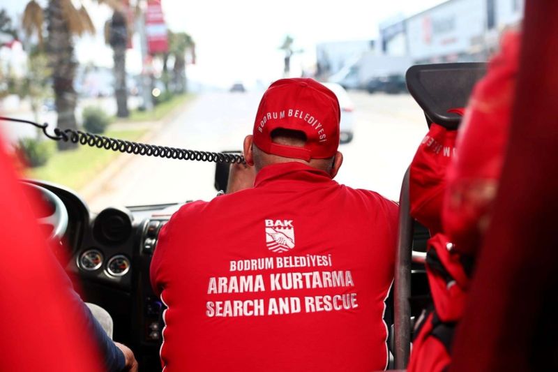 BODRUM BELEDİYESİ BAK EKİBİNE AFAD AKREDİTASYON ARMASI