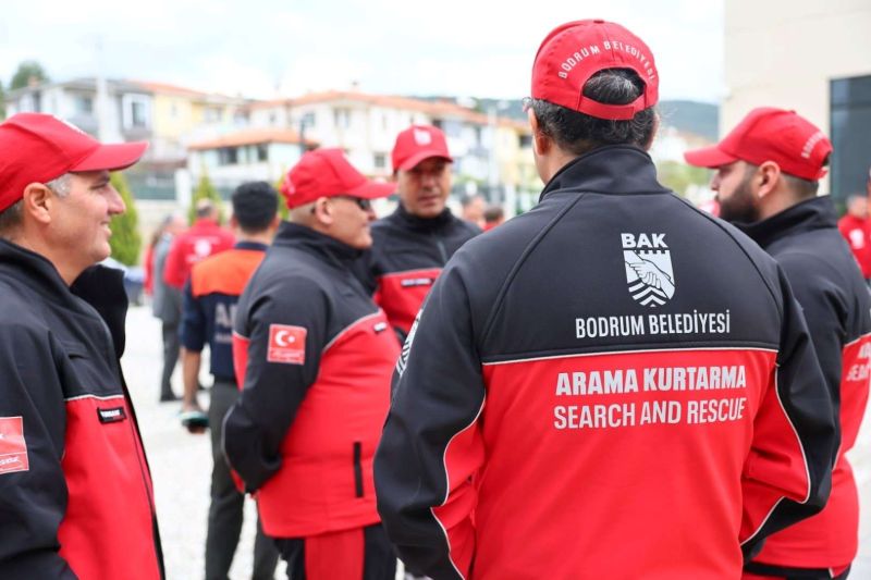 BODRUM BELEDİYESİ BAK EKİBİNE AFAD AKREDİTASYON ARMASI